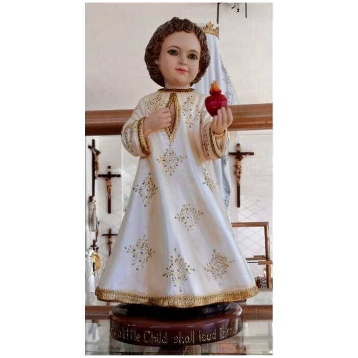 divine child with heart 21"