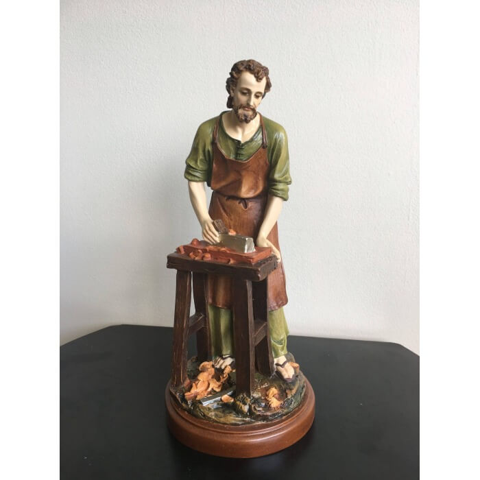 St. Joseph 14 Inch Laborer, St. Joseph Forteen Inch, St. Joseph Laborer Statue, 14 Inch St. Joseph Laborer, Forteen Inch St. Joseph Laborer Statue