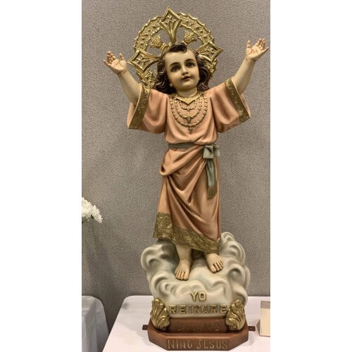 Divino Nino 38 Inch,Divino Nino Thirty Eight Inch,Divino Nino Christ Statue,38 Inch Divino Nino Statue,Thirty Eight Inch Divino Nino Statue