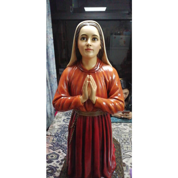St. Bernadette 33 Inch Saint,St. Bernadette Thirty Three Inch Statue,St. Bernadette Saint Statue,33 Inch St. Bernadette Statue,Thirty Three Inch St. Bernadette Statue