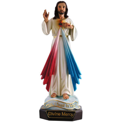 Jesus of Mercy 19 Inch,Jesus of Mercy Nineteen Inch,Jesus of Mercy Christ Statue,19 Inch Jesus of Mercy Statue,Nineteen Inch Jesus of Mercy Statue