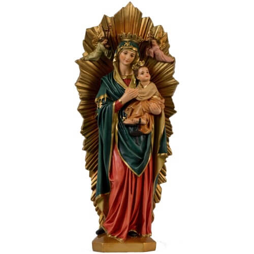Perpetual Help 13 Inch,Perpetual Help Thirteen Inch,Perpetual Help Virgins Statue,13 Inch Perpetual Help,Thirteen Inch Perpetual Help Statue
