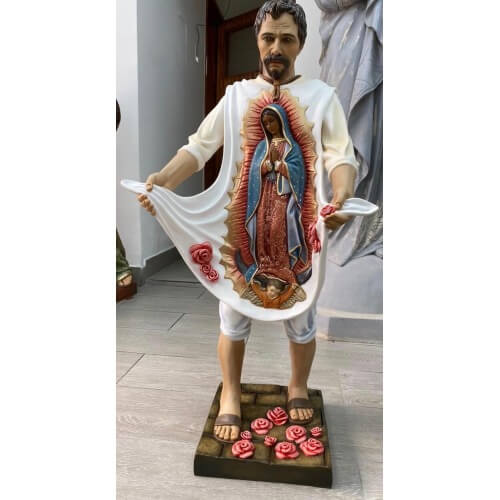 Juan Diego 32 Inch,Juan Diego Thirty Two Inch,Saint Juan Diego Statue,32 Inch Juan Diego,Thirty Three Inch Juan Diego Statue