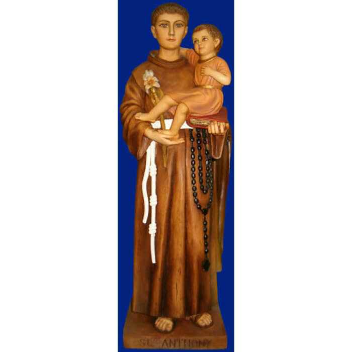 St. Anthony 33 Inch,St. Anthony Thirty Three Inch,St. Anthony Statue,33 Inch St. Anthony,Thirty Three Inch St. Anthony Statue
