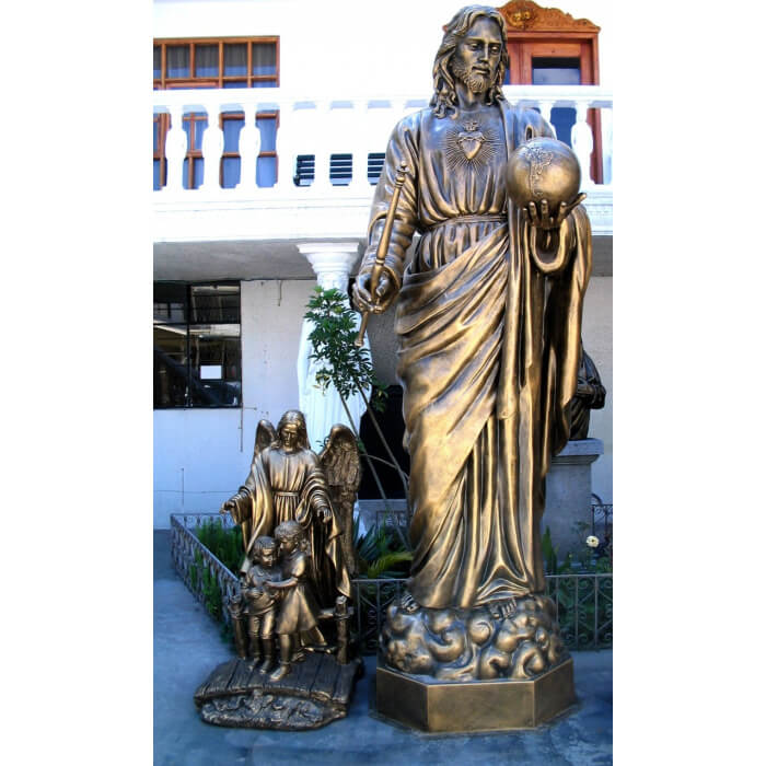 Sacred Heart 138 Inch,Sacred Heart One Thirty Eight Inch,Sacred Heart Statue,138 Inch Sacred Heart,One Thirty Eight Inch Sacred Heart Statue