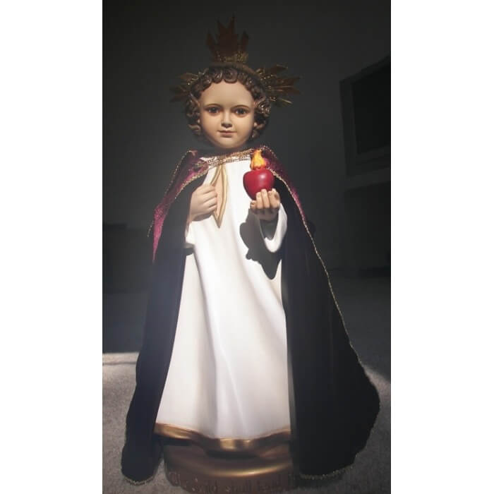 Divine Child with Heart 21 inch,Divine Child with Heart Twenty One Inch,Divine Child with Heart Statue,21 Inch Divine Child with Heart,Twenty One inch Divine Child with Heart Statue
