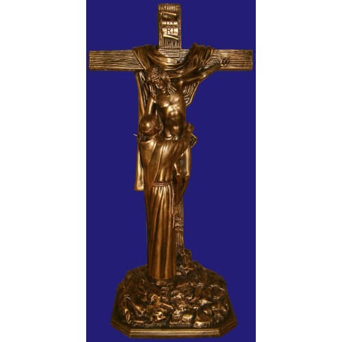 Embrace of St. Francis 39 inch,Embrace of St. Francis Thirty Nine Inch,Embrace of St. Francis Statue,39 Inch Embrace of St. Francis,Thirty Nine Inch Embrace of St. Francis Statue