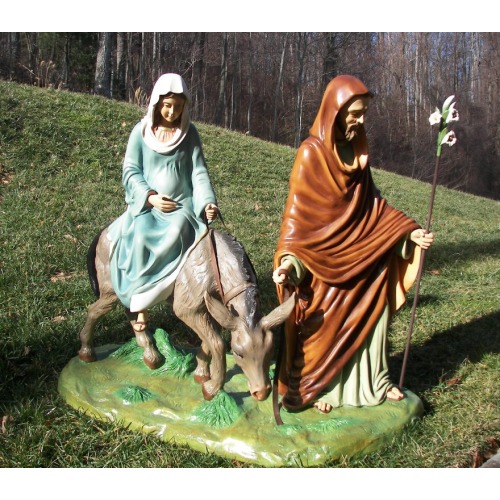 Going to the Inn Statue, Going to the Inn, Holy Family Going to the Inn Statue
