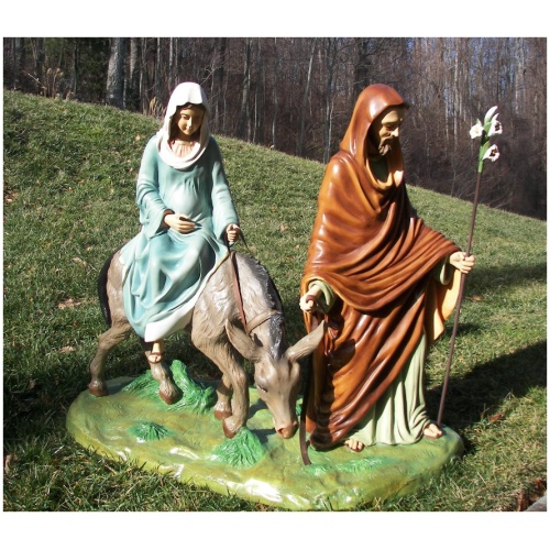 Going to the Inn Statue, Going to the Inn, Holy Family Going to the Inn Statue