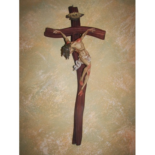 Crucifix 17 Inch Fallen, Crucifix Seventeen Inch Fallen, Crucifix Fallen Statue, 17 Inch Crucifix Fallen, Seventeen Inch Crucifix Fallen Statue