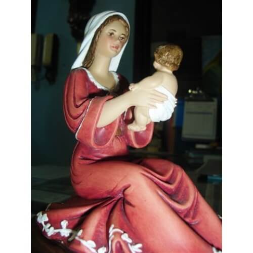 Presentation 6 Inch Sitting Statue, Presentation Six Inch Sitting Statue, Presentation Sitting Statue, 6 Inch Crucifix Presentation Statue, Six Inch Crucifix Statue,