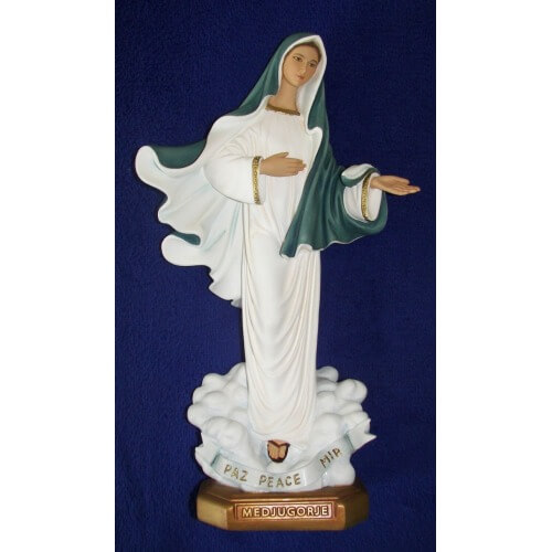 Medjugorje 15 inch,Medjugorje Fifteen Inch,Medjugorje Virgin Statue,15 Inch Medjugorje,Fifteen Inch Medjugorje Statue