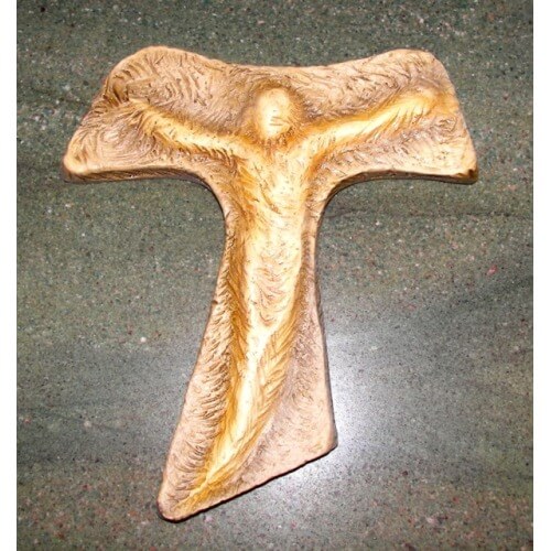 Tau Cross 10 Inch, Tau Cross Ten Inch, Crucifix Tau Cross, 10 Inch Tau Cross, Ten Inch Tau Cross