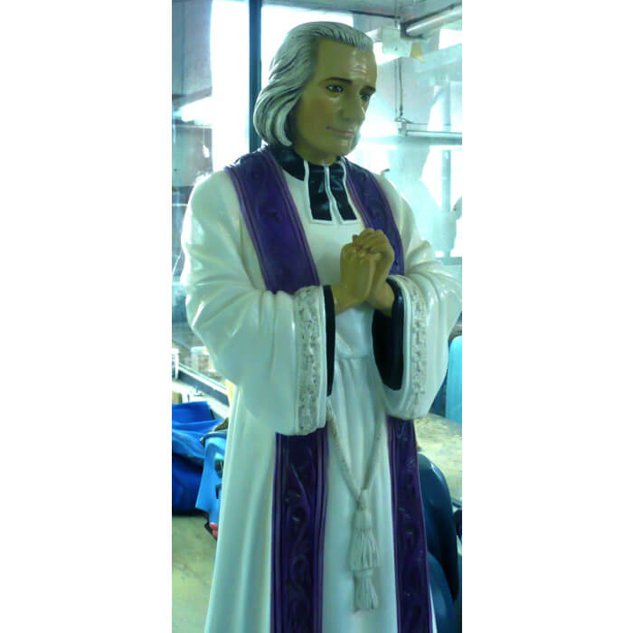 St. John Vianney Thirty Three Inch,St. John Vianney 33 Inch,St. John Vianney Statue,33 Inch St. John Vianney,Thirty Three Inch St. John Vianney Statue
