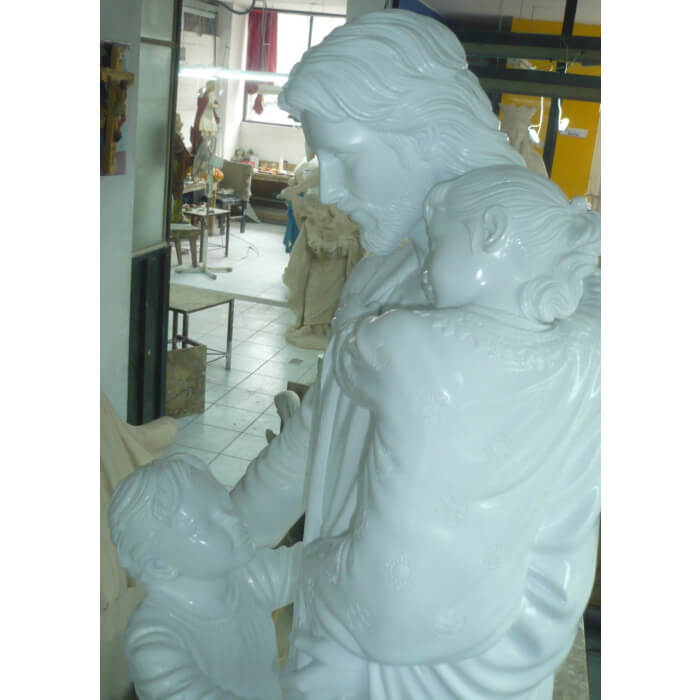 Jesus with Children 48 Inch, Jesus with Children Forty Eight Inch, Jesus with Children Statue, 48 inch Jesus with Children, Forty Eight Inch Jesus with Children Statue