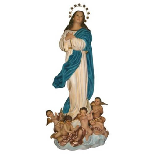 Assumption 61 Inch Statue,Assumption Sixty One Inch Statue,Assumption Virgins Statue,61 Inch Assumption Statue,Sixty One Inch Assumption Statue