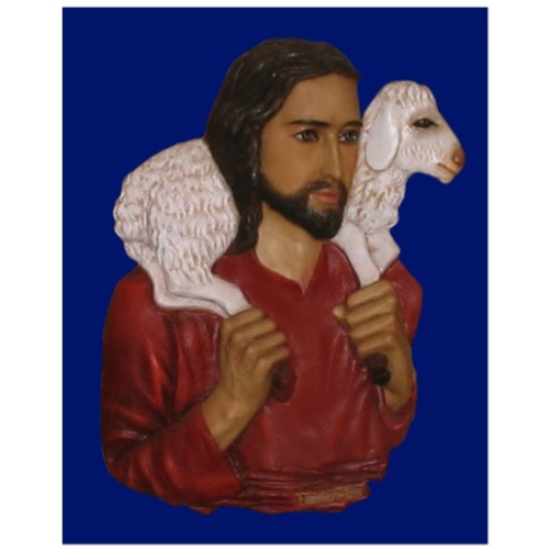 Good Shepherd plaque 24 Inch,Good Shepherd plaque Twenty Four Inch,24 Inch Good Shepherd plaque,Twenty Four Inch Good Shepherd plaque,Christ Good Shepherd plaque Statue