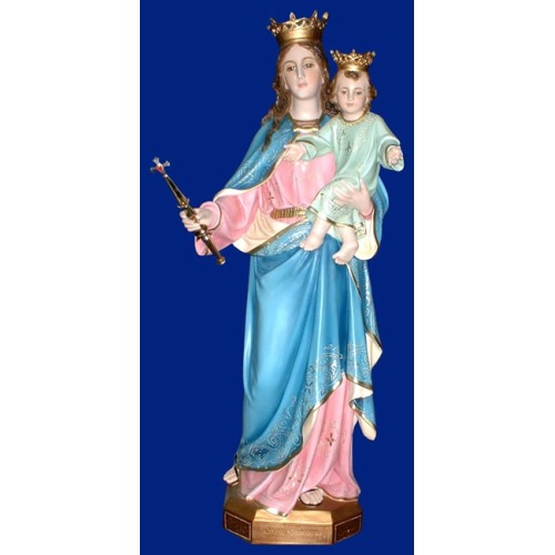 Help of Christians 33 Inch,Help of Christians Thirty Three Inch Statue,Help of Christians Virgins Statue,33 Inch Help of Christians Statue,Thirty Three Inch Help of Christians Statue