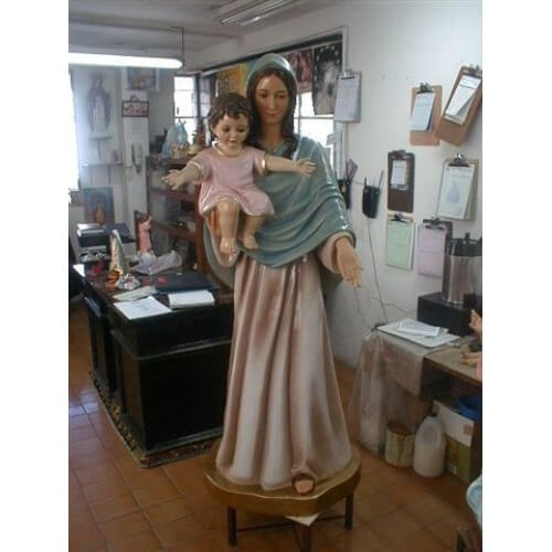 Lady of the Smile 66 Inch,Lady of the Smile Sixty Six Inch,Lady of the Smile Virgin Statue,66 Inch Lady of the Smile Statue,Sixty Six Inch Lady of the Smile Statue