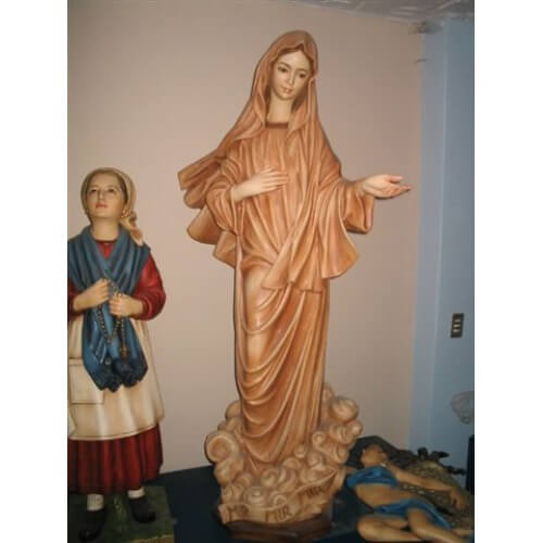 Medjugorje 60 Inch,Medjugorje Sixty Inch,Medjugorje Virgin Statue,60 Inch Medjugorje Statue,Sixty Medjugorje Statue