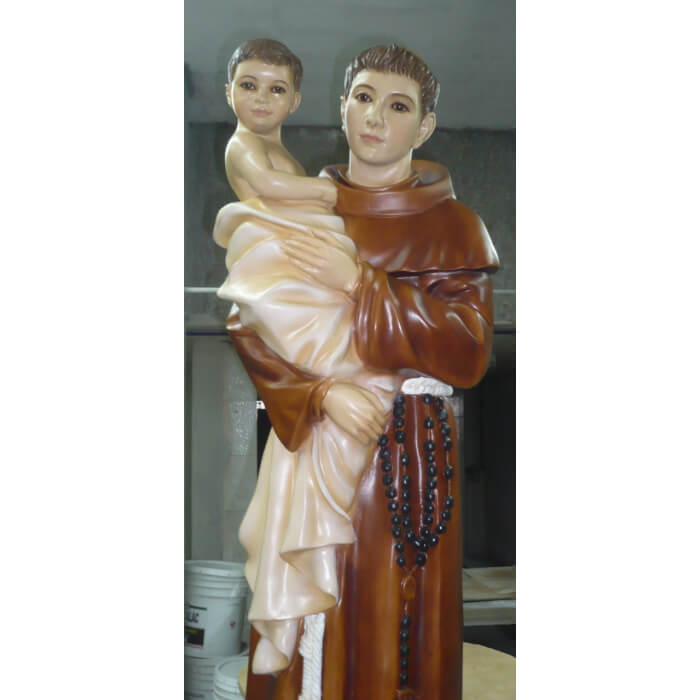 St. Anthony 47 Inch,St. Anthony Fourty Seven Inch,St. Anthony Saint Statue,47 Inch St. Anthony Statue,Fourty Seven Inch St. Anthony Statue