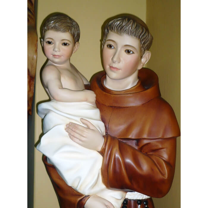 St. Anthony 47 Inch,St. Anthony Fourty Seven Inch,St. Anthony Saint Statue,47 Inch St. Anthony Statue,Fourty Seven Inch St. Anthony Statue