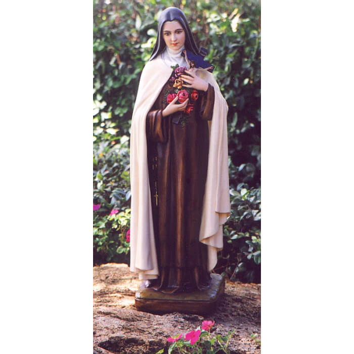 St. Therese 24 Inch, St. Therese Twenty Four Inch Saint, St. Therese Saint Statue, 24 Inch St. Therese Statue, Twenty Four Inch St. Therese Statue