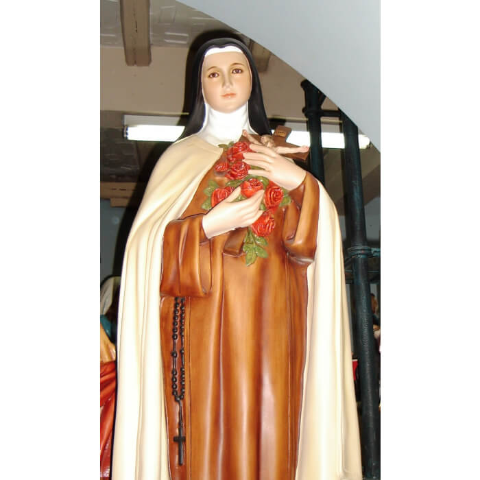 St. Therese 48 Inch, St. Therese Fourty Eight Inch Saint, St. Therese Saint Statue, 48 Inch St. Therese Statue, Fourty Eight Inch St. Therese Statue