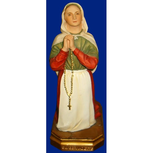 St. Bernadette 13 Inch Saint, St. Bernadette Thirteen Inch Statue, St. Bernadette Saint Statue, 13 Inch St. Bernadette Statue, Thirteen Inch St. Bernadette Statue 