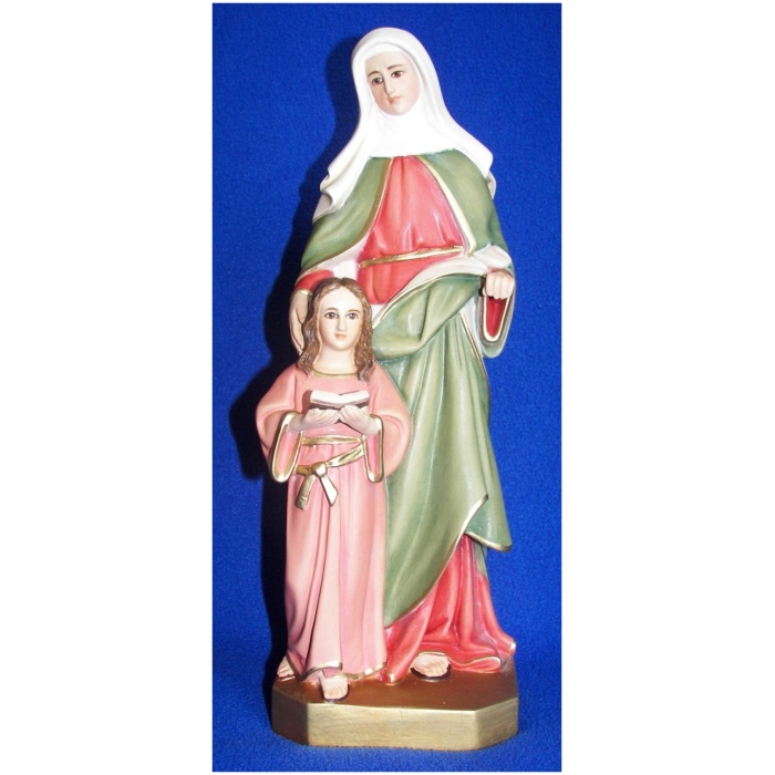 St. Anne 14 Inch,St. Anne Fourteen Inch,St. Anne Saint Statue,14 Inch St. Anne,Fourteen Inch St. Anne Statue