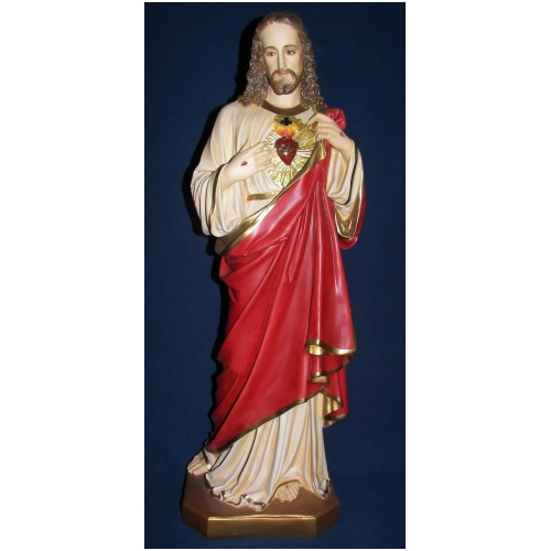Sacred Heart 28 Inch,Sacred Heart Twenty Eight Inch Statue,Sacred Heart Christ Statue,28 Inch Sacred Heart,Twenty Eight Inch Sacred Heart Statue
