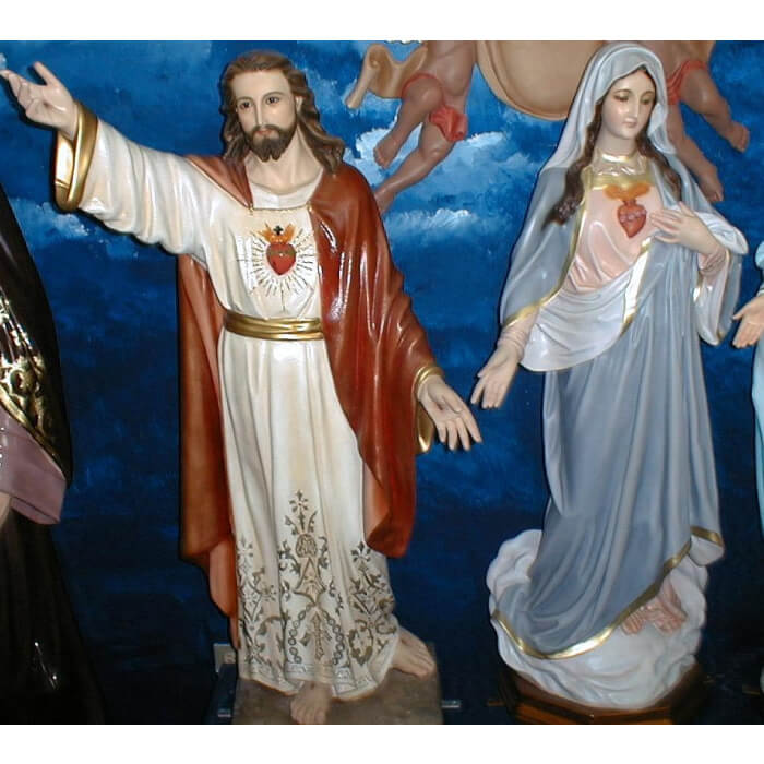 Sacred Heart 48 Inch,Sacred Heart Fourty Eight Inch Statue,Sacred Heart Christ Statue,48 Inch Sacred Heart,Fourty Eight Inch Sacred Heart Statue