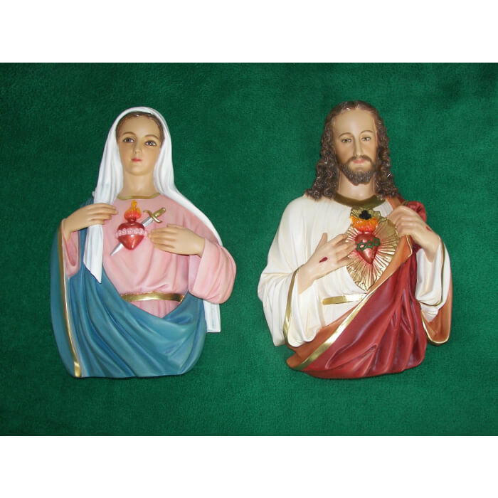 Sacred Heart 12 Inch plaque,Sacred Heart Twelve Inch plaque,Sacred Heart plaque Statue,12 Inch Sacred Heart,Twelve Inch Sacred Heart plaque Statue