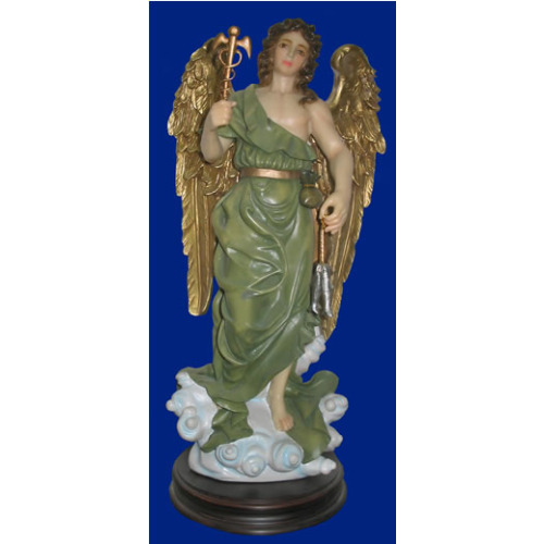 Archangel Raphael 18 Inch,Archangel Raphael Eighteen Inch,Archangel Raphael Statue,18 Inch Archangel Raphael,Eighteen Inch Archangel Raphael Statue