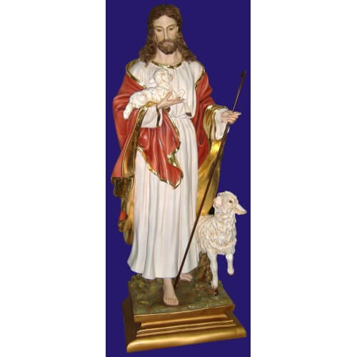 Good Shepherd 28 Inch,Good Shepherd Twenty Eight Inch,Good Shepherd Christ Statue,28 Inch Good Shepherd,Twenty Eight Inch Good Shepherd Statue