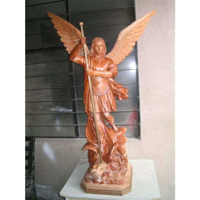 St. Michael Archangel 58 Inch Statue,St. Michael Archangel Fifty Eight Inch Statue,58 Inch St. Michael Archangel Statue,58 Inch St. Michael Angel Statue