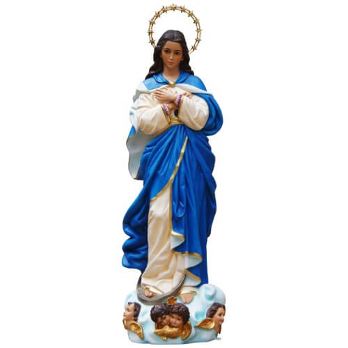 Assumption 79 Inch,Assumption Seventy Nine Inch,Assumption Virgin Statue,79 Inch Assumption Statue,Seventy Nine Inch Assumption Statue