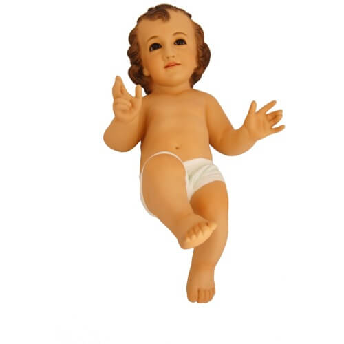 Baby Jesus 7 inch, Baby Jesus Seven inch, Baby Jesus Statue, 7 Inch Baby Jesus,  Seven inch Baby Jesus Statue 