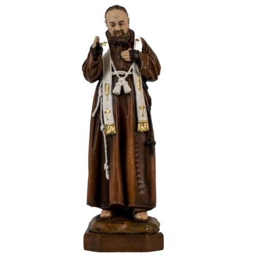 Padre Pio 8 Inch, Padre Pio Eight Inch, Saint Padre Pio, 8 Inch Padre Pio, Eight Inch Padre Pio Statue