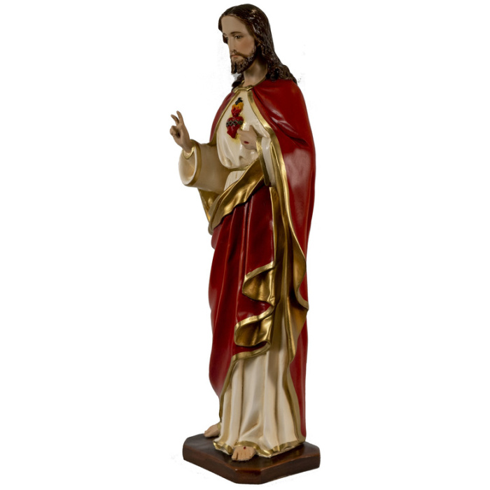 Sacred Heart 22 Inch,Sacred Heart Twenty Two Inch Statue,Sacred Heart Christ Statue,22 Inch Sacred Heart,Twenty Two Inch Sacred Heart Statue