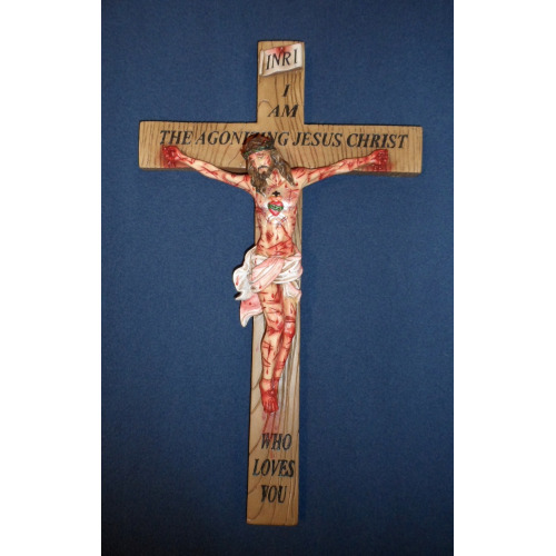 Crucifix 17 Inch Most Precious Blood, Crucifix Seventeen Inch, Crucifix Most Precious Blood Statue, 17 Inch Crucifix, Seventeen Inch Crucifix Most Precious Blood Statue