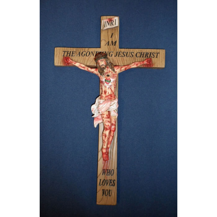 Crucifix 17 Inch Most Precious Blood,Crucifix Seventeen Inch,Crucifix Most Precious Blood Statue,17 Inch Crucifix,Seventeen Inch Crucifix Most Precious Blood Statue