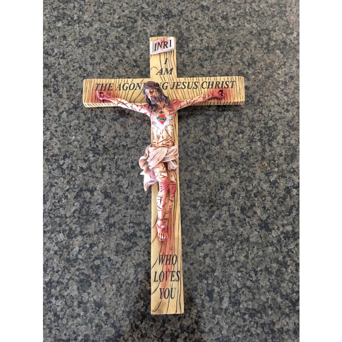 Crucifix 17 Inch Most Precious Blood,Crucifix Seventeen Inch,Crucifix Most Precious Blood Statue,17 Inch Crucifix,Seventeen Inch Crucifix Most Precious Blood Statue