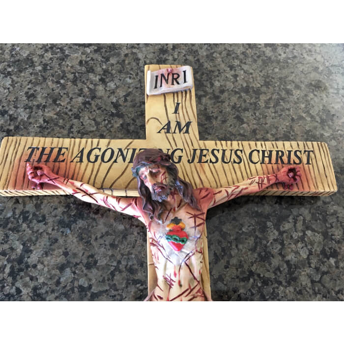Crucifix 17 Inch Most Precious Blood,Crucifix Seventeen Inch,Crucifix Most Precious Blood Statue,17 Inch Crucifix,Seventeen Inch Crucifix Most Precious Blood Statue