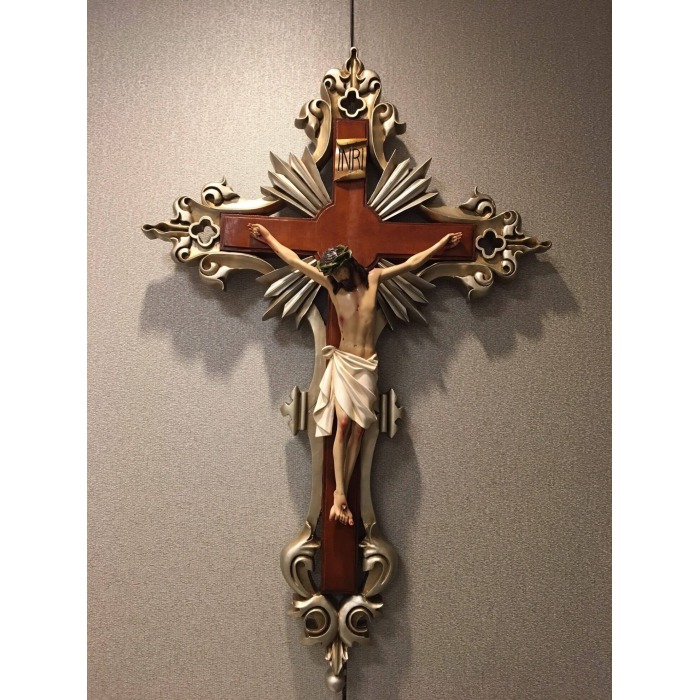 Crucifix 45 Inch fancy cross,Crucifix Forty Five Inch,Crucifix fancy cross Statue,45 Inch Crucifix fancy cross,Forty Five Inch Crucifix fancy cross Statue