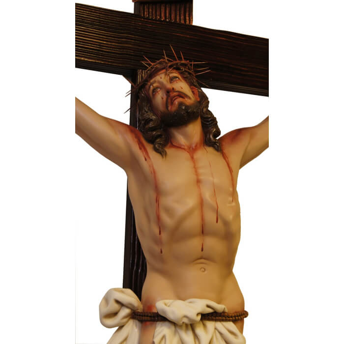 Crucifix 84 Inch, Crucifix Eighty Four Inch, Crucifix Statue, 84 Inch Crucifix, Eighty Four Inch Crucifix Statue
