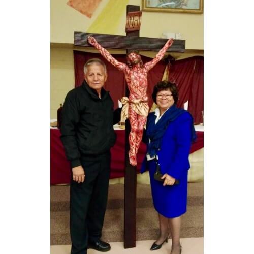 Crucifix 84 Inch Passion style, Crucifix Eighty Four Inch, Crucifix Passion style Statue, 84 Inch Crucifix Passion style, Eighty Four Inch Crucifix Passion style Statue