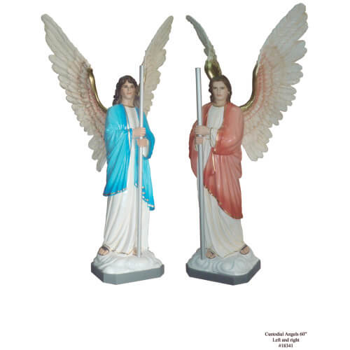 Custodial Angels,Custodial Angels Statue,Angels Statue,Custodial Statue