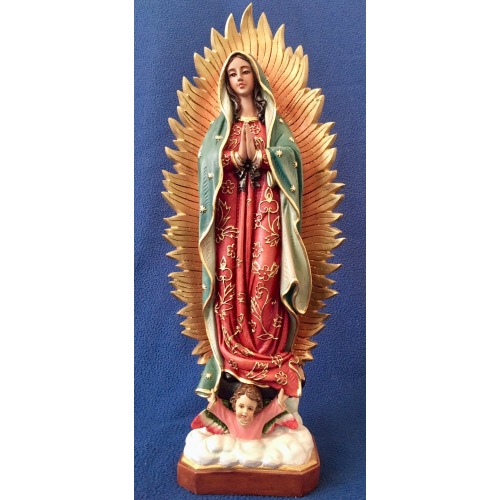 Guadalupe 16 Inch, Guadalupe Sixteen Inch, Guadalupe Statue, 16 inch Guadalupe, Sixteen Inch Guadalupe Statue 