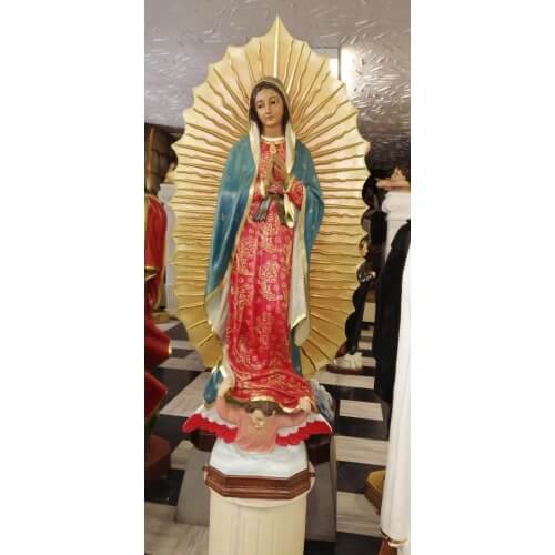 Guadalupe 60 Inch Statue, Guadalupe Sixty Inch, Guadalupe Virgins Statue, 60 Inch Guadalupe, Sixty Inch Guadalupe Statue